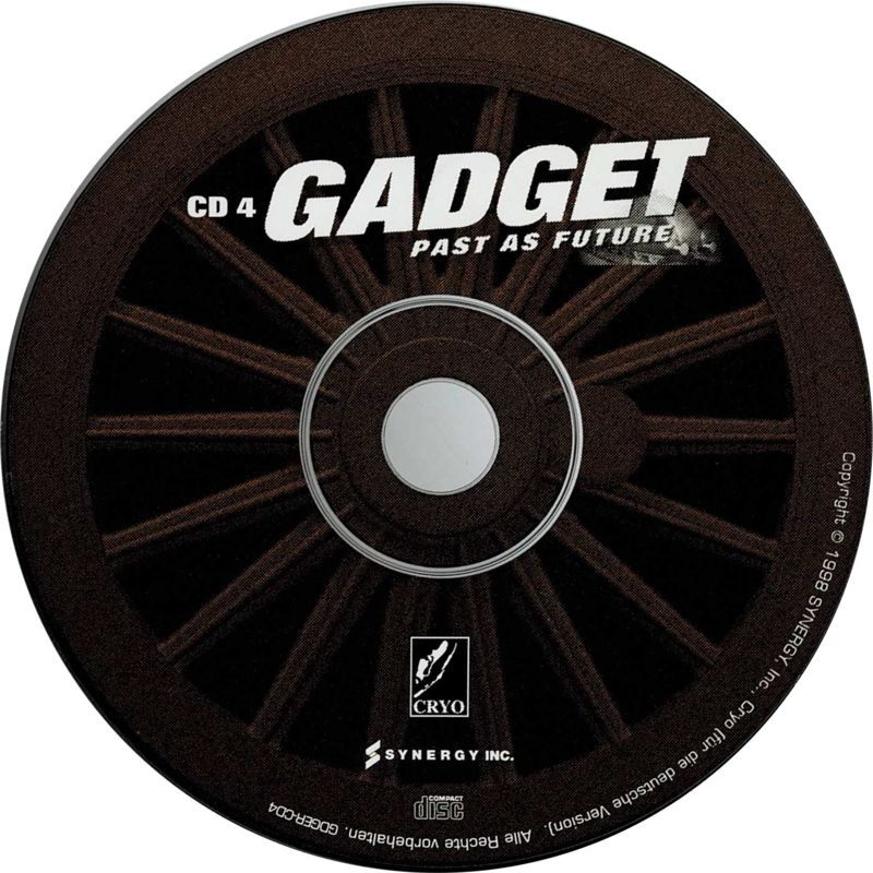 Media for Gadget: Invention, Travel & Adventure (Macintosh and Windows) (Cryo Collection release): Disc 4