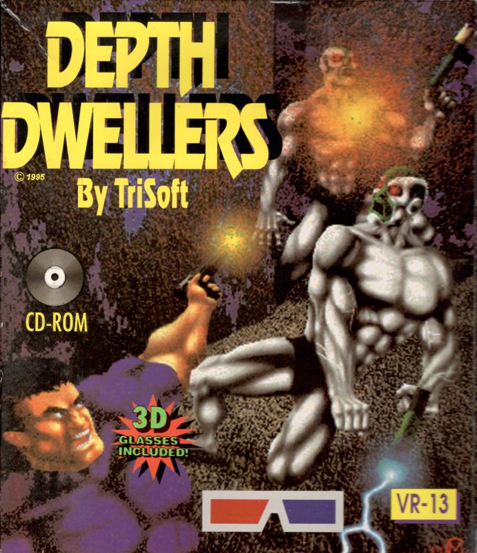 Front Cover for Depth Dwellers (DOS)