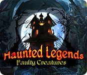 Front Cover for Haunted Legends: Faulty Creatures (Macintosh and Windows) (Big Fish Games release)