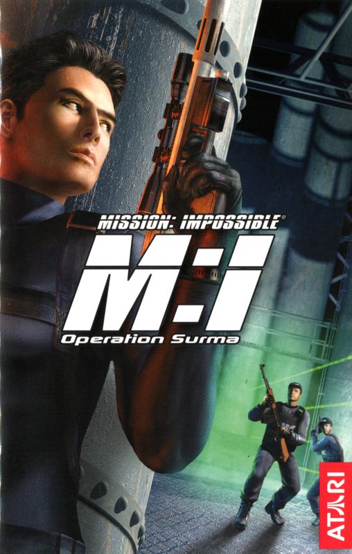 Manual for Mission: Impossible - Operation Surma (PlayStation 2): Front