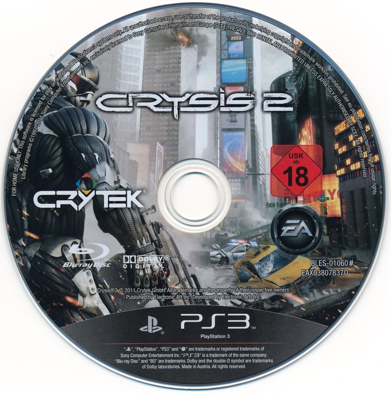 Crysis 2 (Limited Edition) cover or packaging material - MobyGames