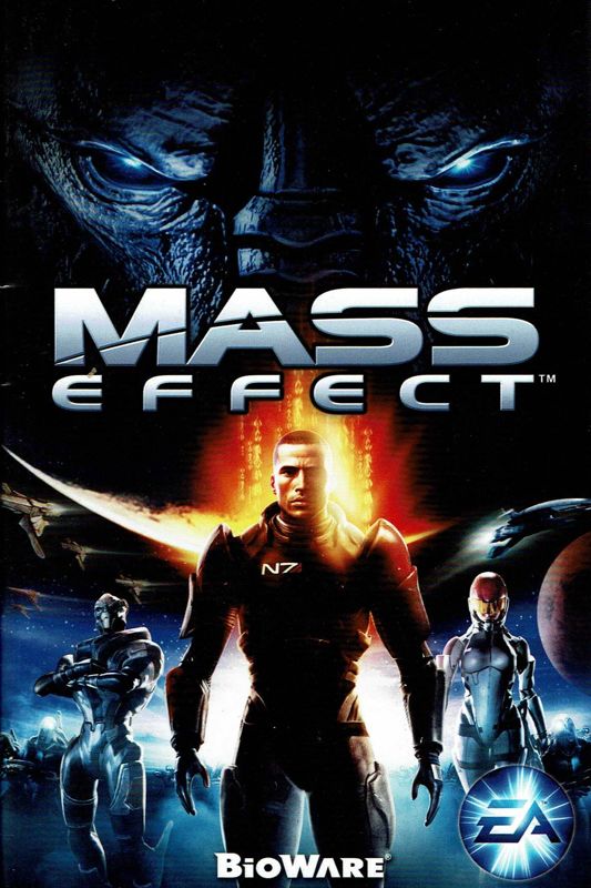 Manual for Mass Effect (Windows): Front