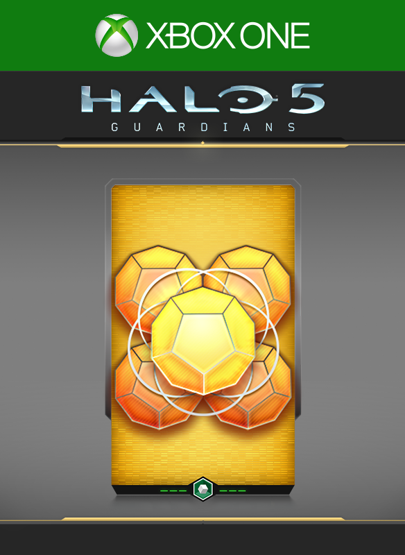 Front Cover for Halo 5: Guardians - 5 Gold REQ Packs (Xbox One) (Download release)