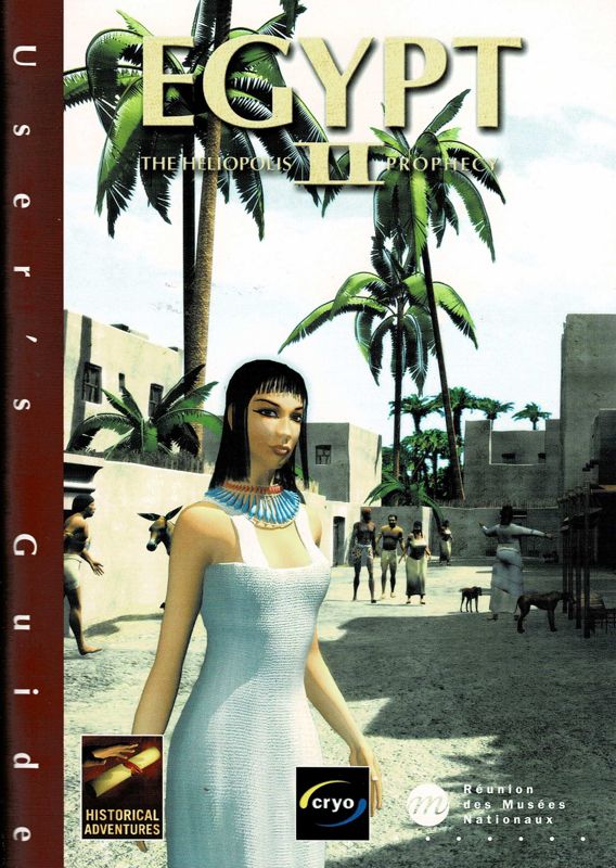 Manual for Egypt II: The Heliopolis Prophecy (Windows): Front