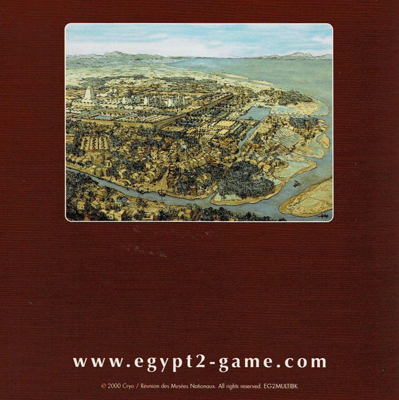 Other for Egypt II: The Heliopolis Prophecy (Windows): Jewel Case - Left Inlay