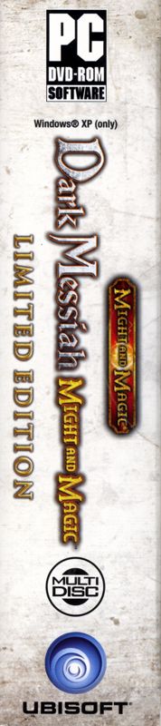 Spine/Sides for Dark Messiah: Might and Magic (Limited Edition) (Windows): Left