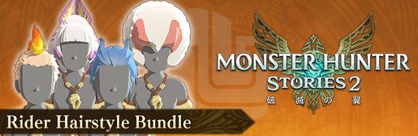 Front Cover for Monster Hunter: Stories 2 - Wings of Ruin: Rider Hairstyle Bundle (Windows) (Steam release): Japanese version