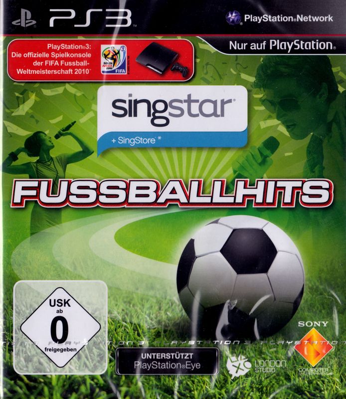 Front Cover for SingStar: Fussballhits (PlayStation 3)