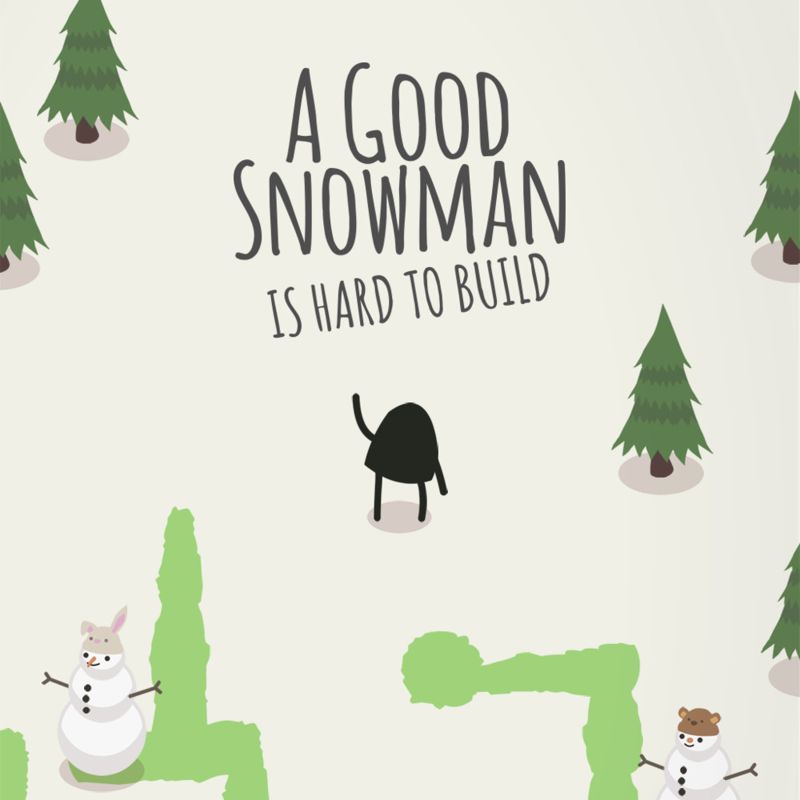 Front Cover for A Good Snowman is Hard to Build (Nintendo Switch) (download release)