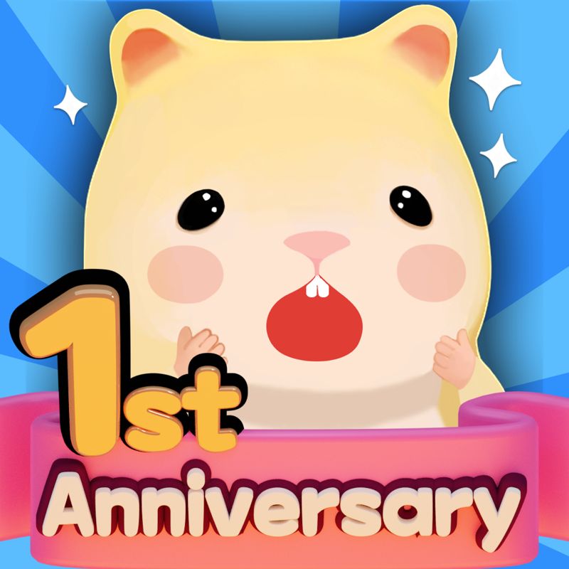 Front Cover for Hamster Village (iPad and iPhone): 1st Anniversary