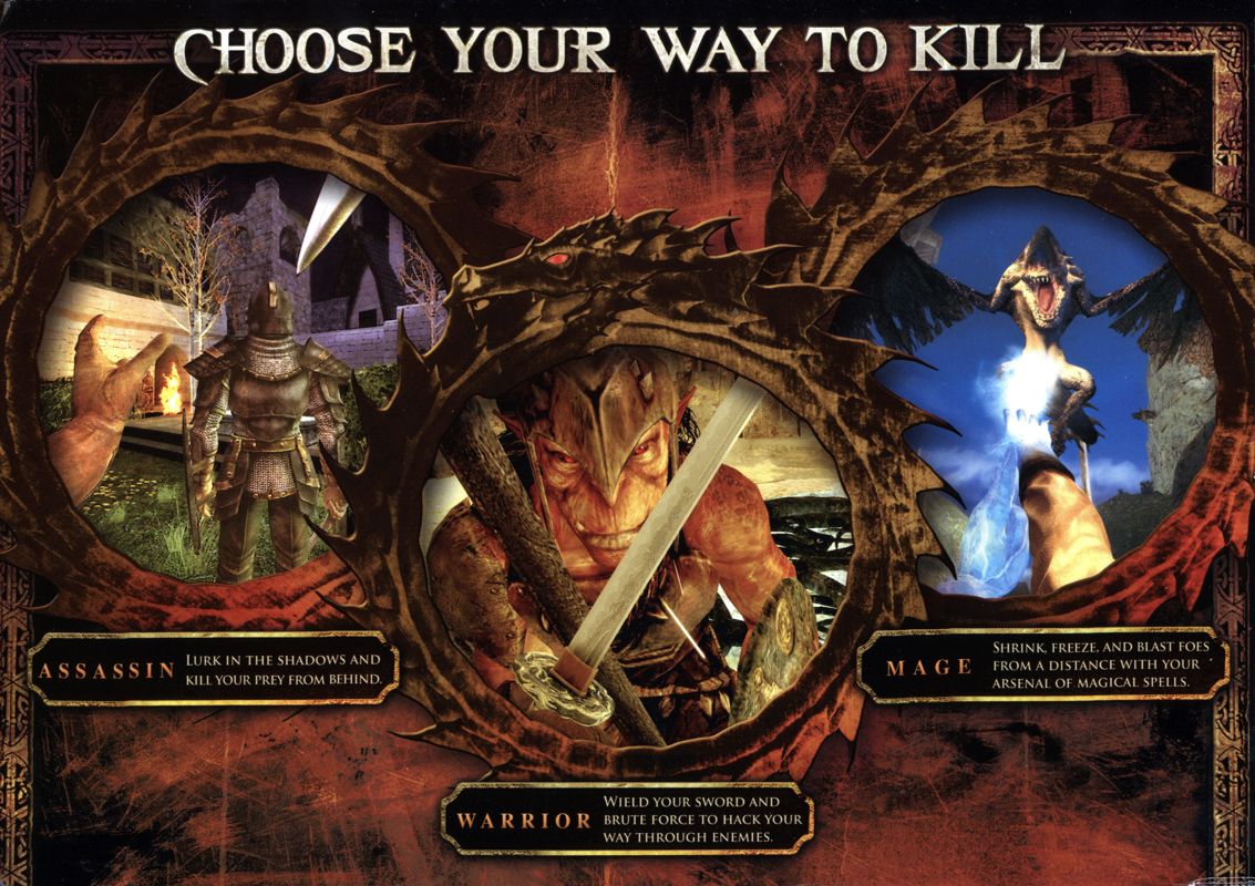 Inside Cover for Dark Messiah: Might and Magic (Limited Edition) (Windows): Left