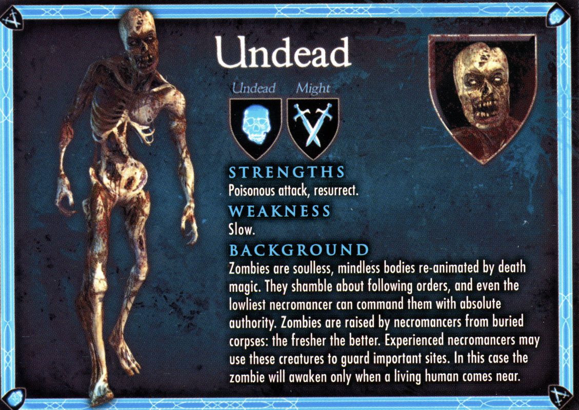 Extras for Dark Messiah: Might and Magic (Limited Edition) (Windows): Collectible Character Card - #11/12