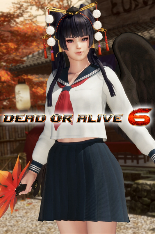 Front Cover for Dead or Alive 6: School Uniform - Nyotengu (Xbox One) (download release)