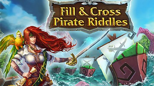 Front Cover for Fill and Cross: Pirate Riddles (Macintosh) (MacGameStore release)