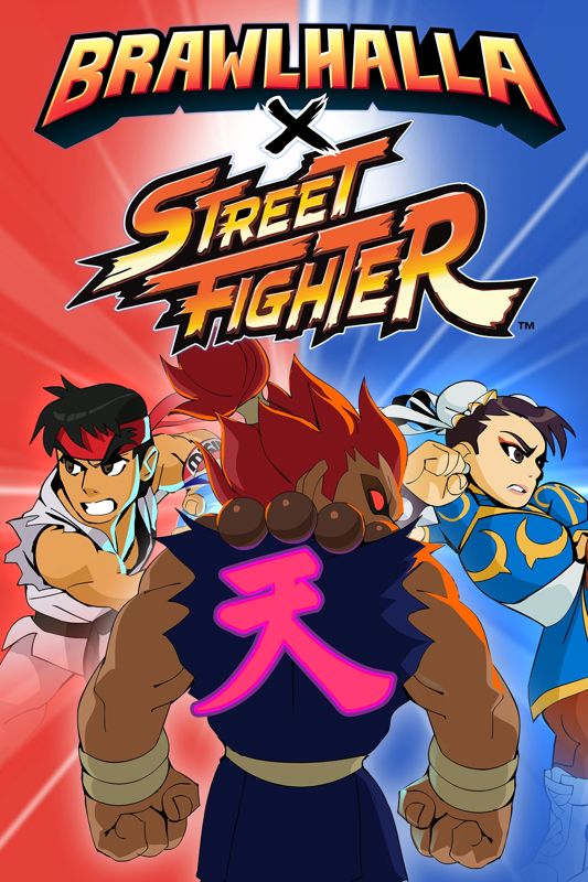 Front Cover for Brawlhalla (Xbox One) (download release): Brawlhalla x Street Fighter crossover update
