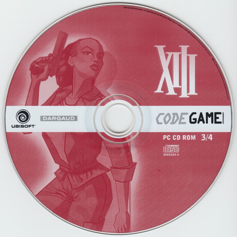 Media for XIII (Windows) (CodeGame release): Disc 3