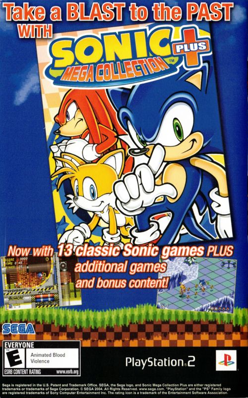 Sonic Classic Collection cover or packaging material - MobyGames