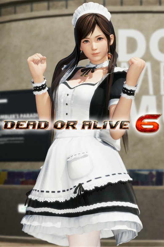 Front Cover for Dead or Alive 6: Maid Costume - Kokoro (Xbox One) (download release)