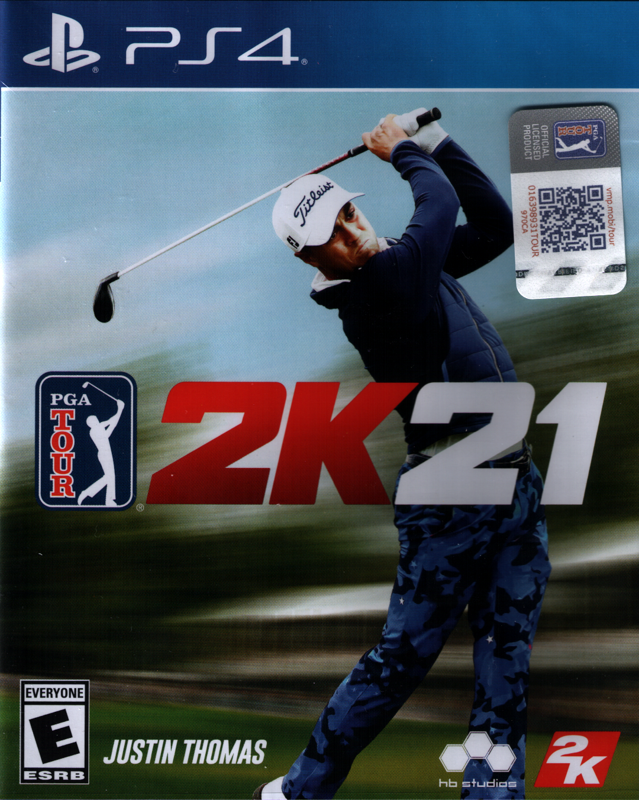 Front Cover for PGA Tour 2K21 (PlayStation 4)