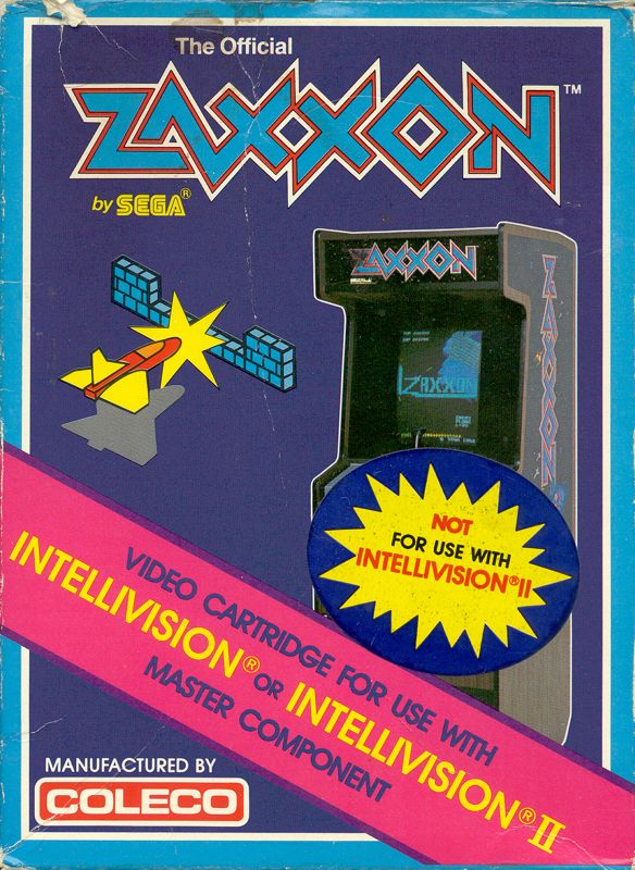 Front Cover for Zaxxon (Intellivision)