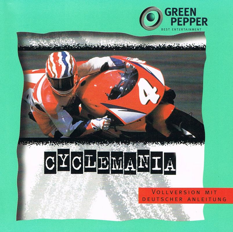Front Cover for Cyclemania (DOS) (Green Pepper release (#5))