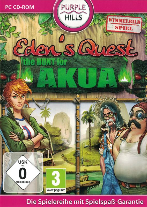 Front Cover for Eden's Quest: The Hunt for Akua (Windows)