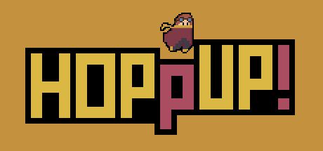 Front Cover for Hoppup! (Windows) (Steam release): November 2020 version