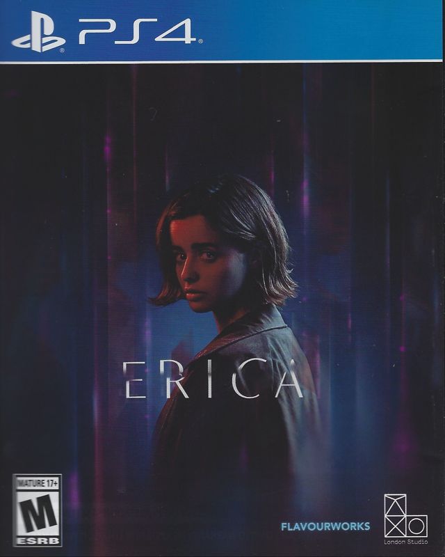 Front Cover for Erica (PlayStation 4) (Limited Run Games release)