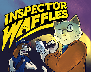 Front Cover for Inspector Waffles (Windows) (itch.io release)