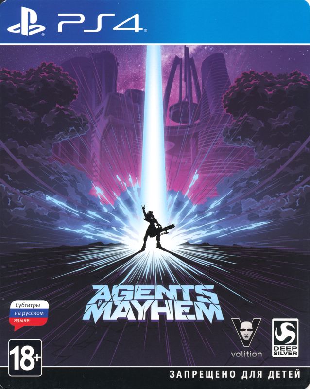 Front Cover for Agents of Mayhem: Day One Edition (PlayStation 4)