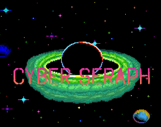 Front Cover for Cyber Seraph (Windows) (itch.io release)