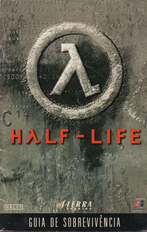 Manual for Half-Life: Game of the Year Edition (Windows): Front