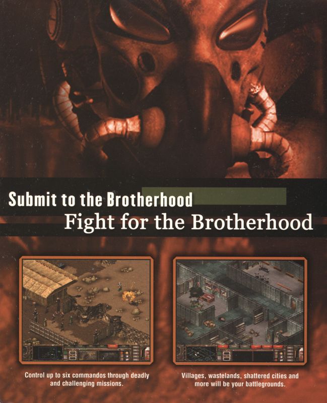 Inside Cover for Fallout Tactics: Brotherhood of Steel (Windows): Right Flap