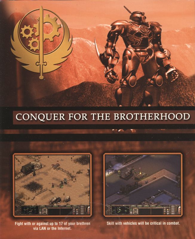 Inside Cover for Fallout Tactics: Brotherhood of Steel (Windows): Left Flap