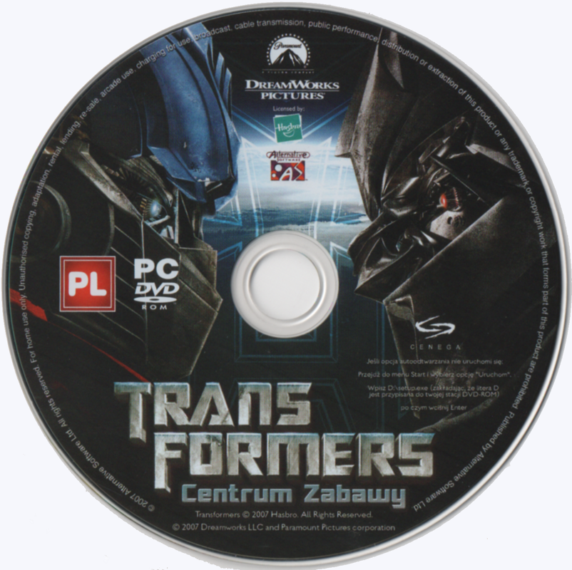 Transformers The Game cover or packaging material MobyGames