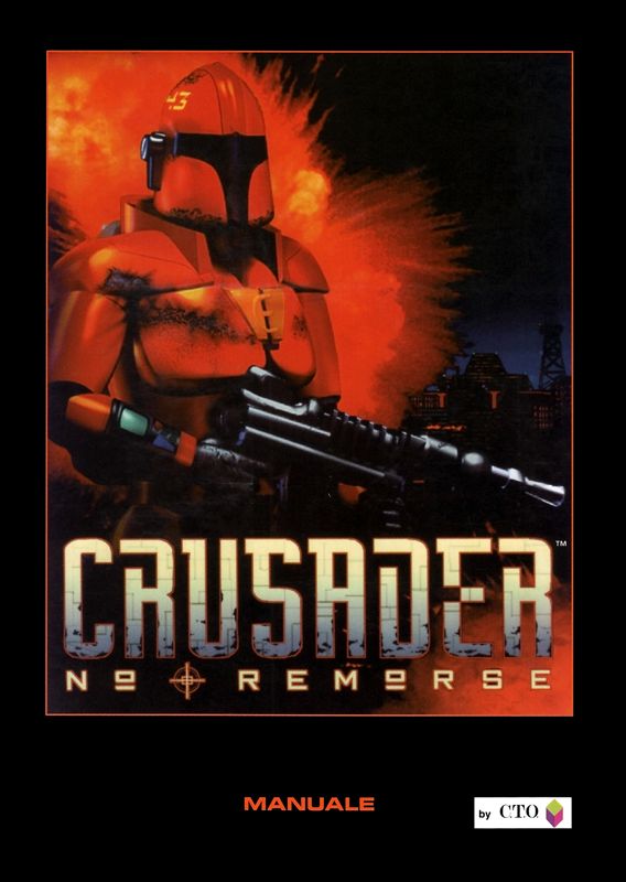 Manual for Crusader: No Remorse (DOS): Front