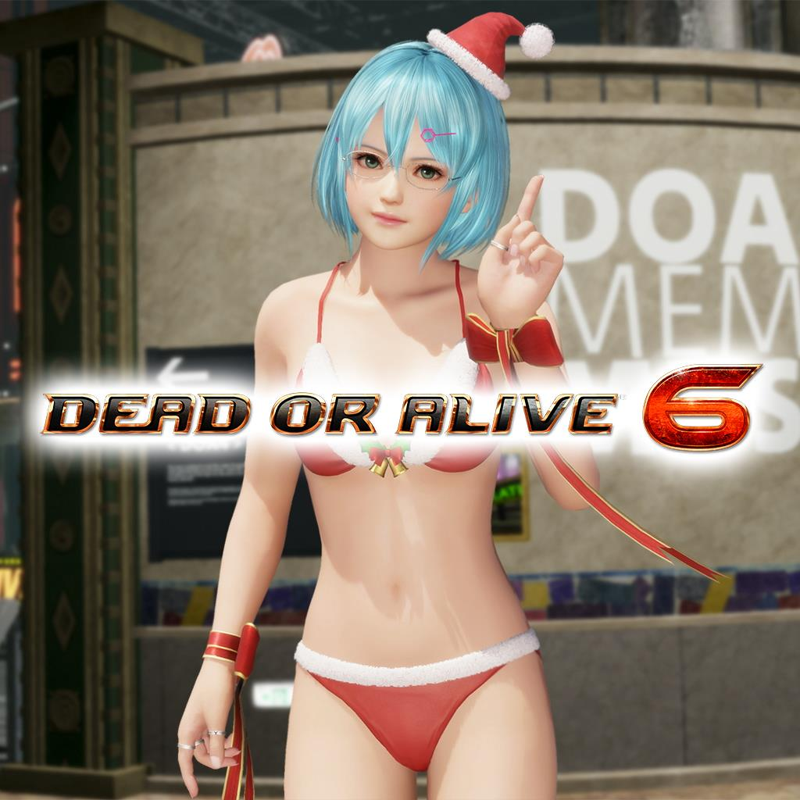 Front Cover for Dead or Alive 6: Santa Bikini - NiCO (PlayStation 4) (download release)