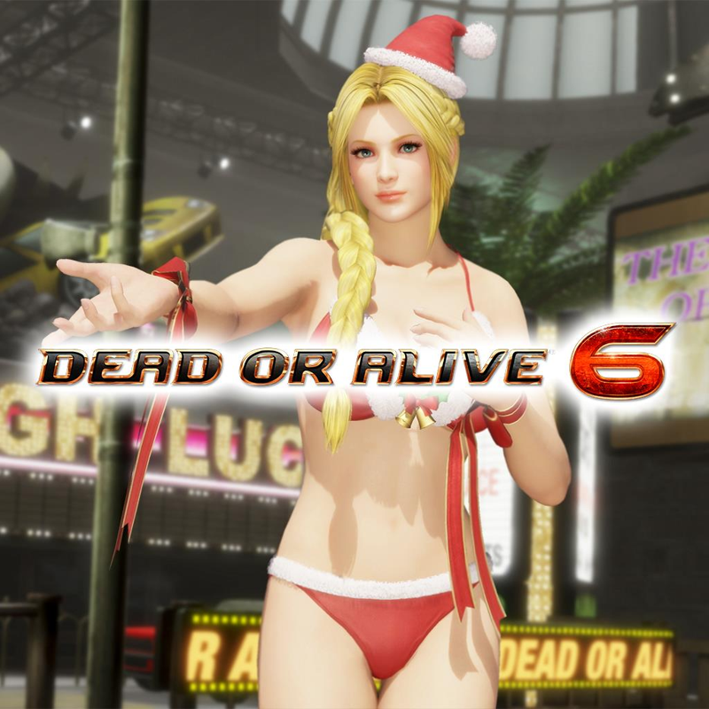 Front Cover for Dead or Alive 6: Santa Bikini - Helena (PlayStation 4) (download release)