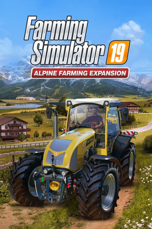 Front Cover for Farming Simulator 19: Alpine Farming Expansion (Windows Apps and Xbox One) (download release)