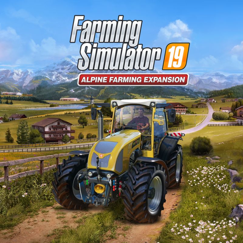 Front Cover for Farming Simulator 19: Alpine Farming Expansion (PlayStation 4) (download release)