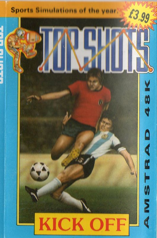 Front Cover for Kick Off (Amstrad CPC) (Top Shots budget release)