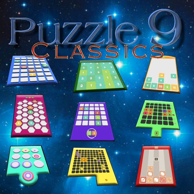 Front Cover for Puzzle 9 Classics (Macintosh) (Mac App store release)