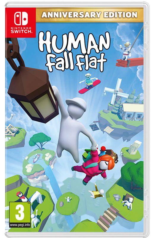 Front Cover for Human: Fall Flat (Nintendo Switch) (download release)