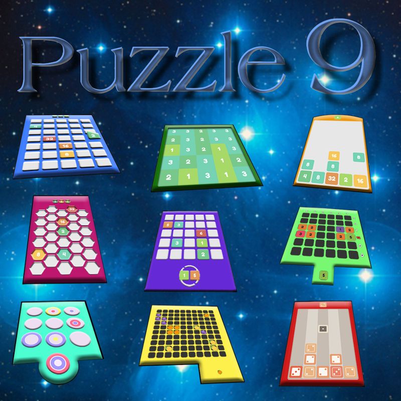 Front Cover for Puzzle 9 Classics (Nintendo Switch) (download release)