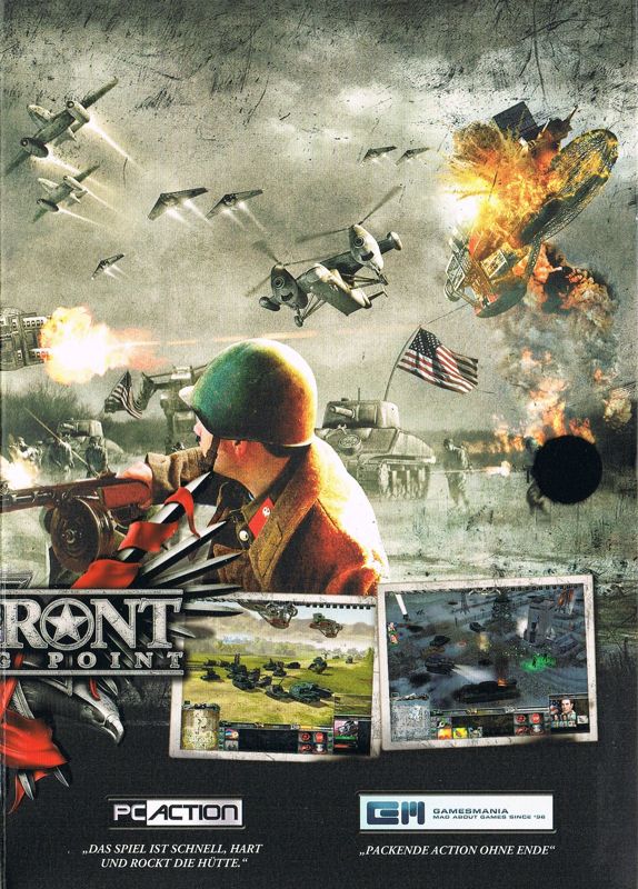 Inside Cover for War Front: Turning Point (Windows): Right