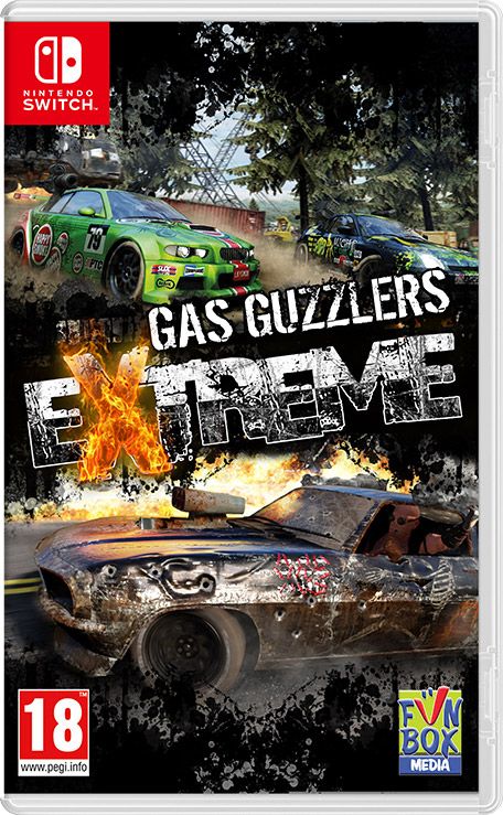 Front Cover for Gas Guzzlers Extreme (Nintendo Switch) (download release)