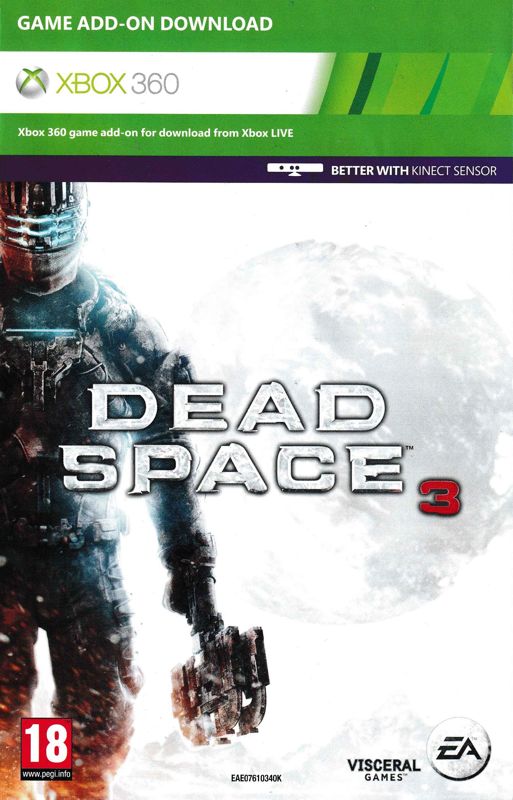 Other for Dead Space 3 (Xbox 360): Insert - DLC Download Card