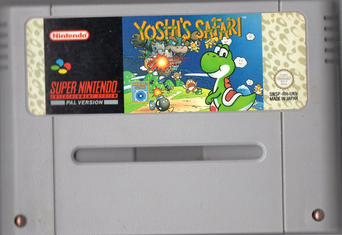 Media for Yoshi's Safari (SNES)