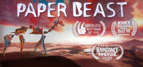 Front Cover for Paper Beast (Windows) (Steam release): Awards cover