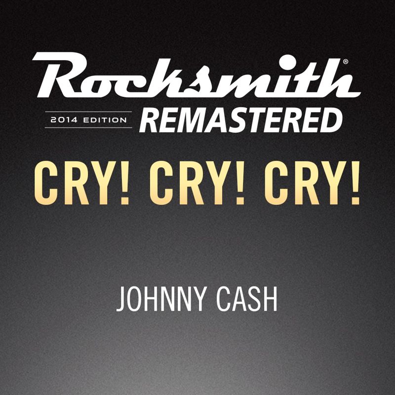 Front Cover for Rocksmith: All-new 2014 Edition - Johnny Cash: Cry! Cry! Cry! (PlayStation 3 and PlayStation 4) (download release)